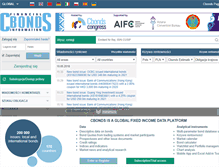Tablet Screenshot of cbonds.pl