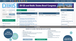 Desktop Screenshot of cbonds.com